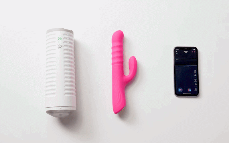 Velvo-World's First Patented Rolling Bead G-Spot & Clit Rabbit Vibrator