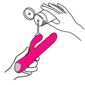 Velvo-World's First Patented Rolling Bead G-Spot & Clit Rabbit Vibrator